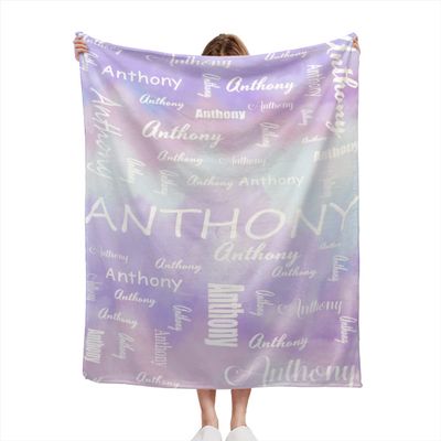 Personalized Baby Blankets, Monogram Baby Blankets for Girls, Best Gift for Baby, Newborn Monogram for Girls Boys Kids Personalized Baby Blankets for Boys Girls 30x40 Inch