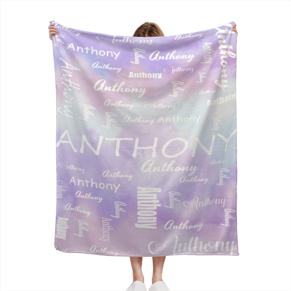 Personalized Baby Blankets, Monogram Baby Blankets for Girls, Best Gift for Baby, Newborn Monogram for Girls Boys Kids Personalized Baby Blankets for Boys Girls 30x40 Inch