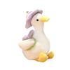 Almencla Cartoon Duck Stuffed Animal Toys, Accompany Sleep Toy, Living Room Decoration, Animal Plush Doll for Girlfriend Children Kids Gifts, 35cm Violet view 1
