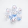 Gamegenic Embraced Series RPG Dice Set | Set of 7 Dice in a Variety of Sizes Designed for Roleplaying Games | Premium Quality Resin Dice with Unique Thematic Polar Bear Design | Made by Gamegenic view 3