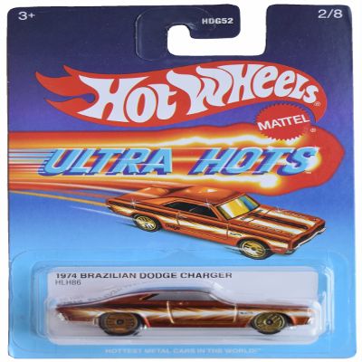Hot Wheels 1974 Brazilian Dodge Charger, Ultra Hots 2/8