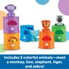 Learning Resources Peekaboo Learning Jungle Toddler - 10 Pieces, Ages 18 Months + , Toddler Montessori Toys, Stacking Shape, Sorting and Matching Skill, Educational Games view 3