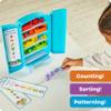 Learning Resources Sorting Snacks Mini Fridge - Play Food, Toddler Kitchen, Montessori , Color Sorting Sensory, Gifts for Boys and Girls, Preschool Games, Fine Motor Skills, Counting, Kindergarten view 2