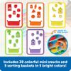 Learning Resources Sorting Snacks Mini Fridge - Play Food, Toddler Kitchen, Montessori , Color Sorting Sensory, Gifts for Boys and Girls, Preschool Games, Fine Motor Skills, Counting, Kindergarten view 3
