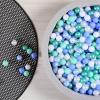 GOGOSO Ball Pits Balls Toddlers 50 100 200 500 Plastics Shape Ball Non-Phthalate Non-BPA Non-Toxic 2.2-Inch Crush Proof Play Balls,Pearl +Macaron Blue Green White, 100 Balls view 3
