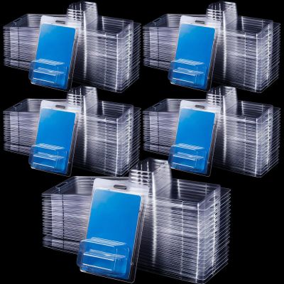 Wesiti 120 Pcs Protector Case Compatible with Hot Wheels Plastic Model Car Clamshell Cases Display Clear Protective Car Blister Pack Covers for Storage, 7.5 x 5 x 2 Inch
