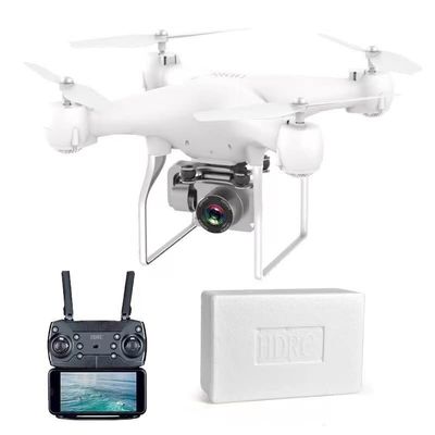 HDRC-H12 Drone 4K Folding HD Aerial Four-Axis Drone (White 4K camera)