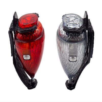 Spinning Top Trompo 2 Pack Carved Spinning Tops Sturdy Steel Point for Enhanced Stability Ideal for Beginners and Intermediates Trompos Mexicanos (Colors May Vary) Assorted Colors