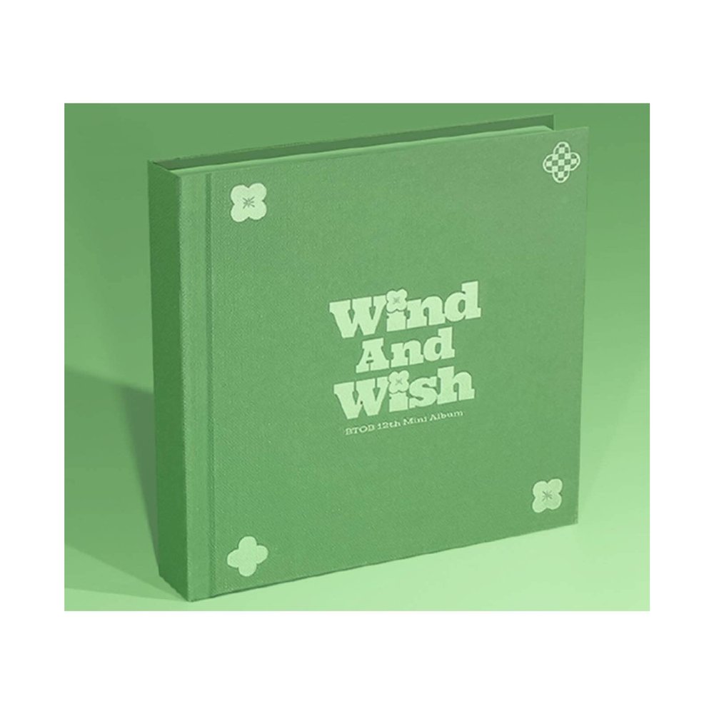 BTOB WIND AND WISH 12th Mini Album WIND Ver (Folded Poster)