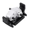 NDNCZDHC RC Gearbox, Metal Gearbox Transfer Case Upgrade Components Parts with Mount for SCX10 / D90 1/10 RC Crawler Car view 1