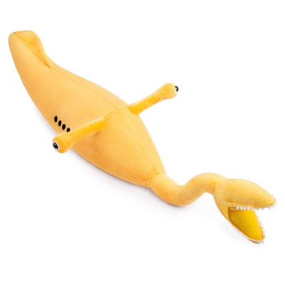 ZHONGXIN MADE Realistic Cambrian Ancient Organism Tullimonstrum Plush Toy - Lifelike 24" Cambrian Tully Monster Stuffed Animals Model Plushie, Unique Plush Gift for Kids
