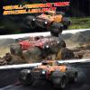 GoolRC 9500E RC Cars, 1:16 Scale Remote Control Car, 4WD 40KM/H High Speed RC Truck, 2.4GHz All Terrain Off Road Climbing Car, Full Scale RC Car with 2 Batteries for Adults (Orange) view 2