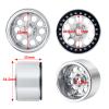 Benedict Harry 2.2" Beadlock Wheel Rims 35mm for 1/10 RC TRX6 Axial Wraith RR10 SCX10 90046 YETI D90 CC01 view 2