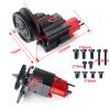 Benedict Harry 2 Speeds Metal Complete Transmission Case Gearbox with Dig Gear for 1:10 Axial SCX10 RC Crawler Car view 2