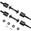 HobbyMarking RC Car Aluminum Dog Bone Drive Joint Shaft Set for Tamiya TT-01 TT-01D TT-02 Chassis 1/10 On-Road Car Upgrade Parts view 1