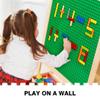 Etarnfly 8 Pack Peel-and-Stick Building Baseplates, 10x10 Classic Building Boards - 100% Compatible with All Major Brands of Toy Building Sets, Sturdy Stacking Play Table Top, Blue/Green view 4