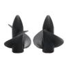 2Pair Dia 35/39/42/45mm Nylon 2-Blades Propeller Copper Core Forward Reverse Semi-immersed Paddle M4 Thread Shaft for RC Model Ship Electric Boat (2pair D42xP29.5mm) view 3