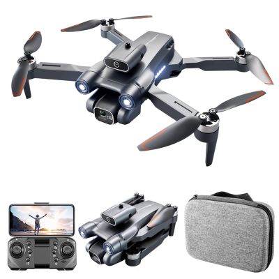 GoolRC Drone with Camera for Adults 4K UHD, Foldable Mini RC FPV Drone, RC Quadcopter with Obstacle Avoidance, Optical Flow Positioning, Dual Cameras, Brushless Motor