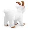 Frankiezhou Home Goat Plush Toy - Lifelike 12' Soft White Goat Stuffed Animal, Unique Plushie Toy Model Doll Collection for Kids view 3