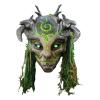 HEALT Scary Halloween Mask-Supersoft Creepy Halloween Mask,The Evil Demon Cosplay,Trick Or Treat Fancy Dress for Halloween Costume Party (Forest Spirit, 8_Spirit with Hiar_lighting) view 1