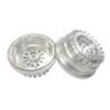 VOTACH & VITAVON alumium beadlock wheel V2 silver rim+ring fits with proline hyrax 10163-00 only For UDR Traxxas Unlimited Desert Racer 1:7 (2pcs) view 1