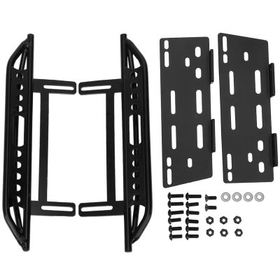 NDNCZDHC RC Metal Side Pedal, Metal Side Pedal Step Running Boards Footboard Pedal Plate for SCX10 II 90046 Crawler 1/10 RC Car