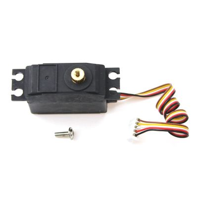 MOUDOAUER 27.3G RC Car Gear Servo Steering Gear Model Upgrade Replacement Repair Spare Parts for Wltoys 12428 12423 12628 Spare Part