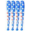 Inflatable Baseball Bats - 4 Pieces (Huge - 42 Inches) (American USA Flag) Party Favor for Kids and Adults Birthday Party, Sports Theme Activities and Good Old Fun! (American USA Flag) view 1