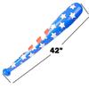 Inflatable Baseball Bats - 4 Pieces (Huge - 42 Inches) (American USA Flag) Party Favor for Kids and Adults Birthday Party, Sports Theme Activities and Good Old Fun! (American USA Flag) view 3
