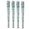 Inflatable Baseball Bats - 4 Pieces (Huge - 42 Inches) ($100 Money Print) Party Favor for Kids and Adults Birthday Party, Sports Theme Activities and Good Old Fun! ($100 Money Print) view 1