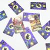 Jayiaine Tarot Cards for Beginners,Gold Foil Waterproof Cards, with Guidebook Fortune Teller Game Set for Family Reunion Expert Reader for Christmas Birthday, Purple view 4