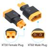XT60 Male to XT30 Female Adaptor, Expansion No Wire Connector Plug - 4Pcs view 3