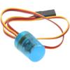 2Pcs Vgoohobby Multi-Function RC LED Flash Lights Alarm Lamp Flashing Rotating Beacon Light Compatible with 1/10 TRX4 SCX10 RC Crawler Car 1/14 Tamiya Tractor RC Truck (Blue) view 3