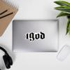 1God Easy-Peel Long-Lasting Sticker - Perfect for Laptops, Luggage, Cars or Anywhere You Want to Show Your Faith! view 3