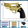 Xuyongjun Toy Gun Soft Bullet Toy Revolver, Can fire Sponge Bullets,with 40 Bullets,for Age of 6 7 8 9 10+ Years Old Kid Boys GirlsGold view 4