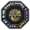 Gold Celtic Knot Dice Tray + Silver Celtic Knot Dice Tray view 4