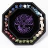 Purple Celtic Knot Dice Tray + Green Wolf Dice Tray view 4