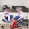 BoomCaCa Toy Truck Transport Car Carrier - 18 Sport Cars in Truck Toys, Toys for Boys and Girls Age 3-10 yrs Old, Ideal Party Christmas Birthday Gift for Kids view 3