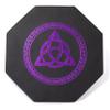 Blue Celtic Knot Dice Tray + Purple Celtic Knot Dice Tray view 3