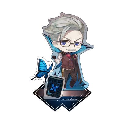 Algernon Products Fate/Grand Order Charatoria Acrylic Stand Archer/James Moriarty, Approx. W 3.9 x H 3.9 inches (100 x 100 mm), Acrylic