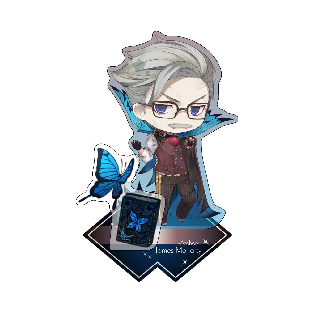 Algernon Products Fate/Grand Order Charatoria Acrylic Stand Archer/James Moriarty, Approx. W 3.9 x H 3.9 inches (100 x 100 mm), Acrylic