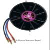 FLYCOLOR 90mm EDF 12 Blades Ducted Fan with 1450KV RC Brushless Motor with 120A ESC 3-6S Electric Speed Controller for RC Jet Airplane view 3
