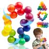 Valentines Day Gift Kids Toddler, Sensory Autism Balls Toy School Fidget Classroom Autistic Calm Down Treasure Box Airplane Travel for Age 3-5 5-7 3-4 4-8 Dementia Activities Easter Basket Stuffer view 1