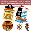 2Pcs Pirate Party Banner Pirate Party Decorations Pirate Birthday Party Cutout Banners for Pirate Theme Party Baby Shower Supplies view 4