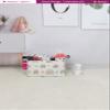 INGHUA Rectangular Storage Basket Fabric Organizer Bin for Toys,Books,Clothes,Gifts,Pets-Perfect for Home,Office,Nursery,Dorm,Shelf(Rec-Star Rainbow ) view 4