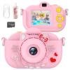 ENGUNS Kids Camera for Girls Age 3-12, 32MP HD Digital Camera for Kids, Dual Lens Toddler Camera, Video Camera for Toddlers, Girls Birthday Gifts Toys view 1