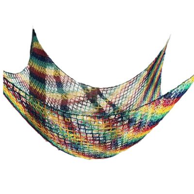 Kids Playground Play Safety Net Climbing Cargo Net Treehouse Accessories Outdoor Equipment Set Double Layers for Tree House Tree Fort Back Yard Climbing Cargo net (Size : 4.5X4.5m)