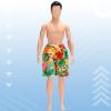 Bencailor 6 Pcs Clothes Beach Shorts Tropical Print Swimsuit Accessories(Stylish) view 2