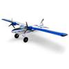 E-flite RC Airplane Twin Timber 1.6m BNF Basic Transmitter Battery and Charger Not Included with AS3X and Safe Select EFL23850 Airplanes B&F Electric view 1
