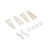 E-flite Pushrod Keepers Twin Timber 1.6m EFL23893 Hardware & Linkages Airplane view 1
